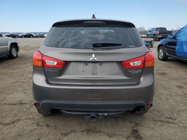 JA4AR3AU9HZ054606 - 2017 MITSUBISHI OUTLANDER ES GRAY photo 6