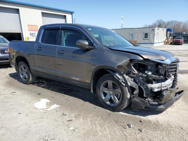 5FPYK3F58NB017081 - 2022 HONDA RIDGELINE RTL GRAY photo 4