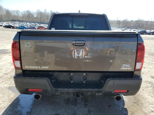 5FPYK3F58NB017081 - 2022 HONDA RIDGELINE RTL GRAY photo 6