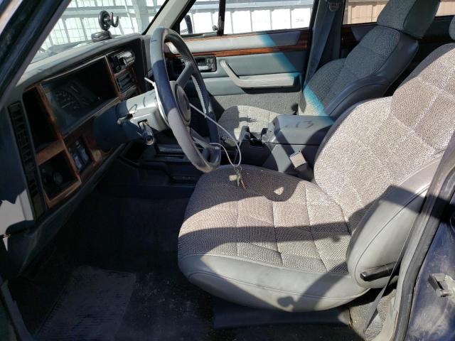 1J4FJ78S0PL574493 - 1993 JEEP CHEROKEE COUNTRY BLUE photo 7