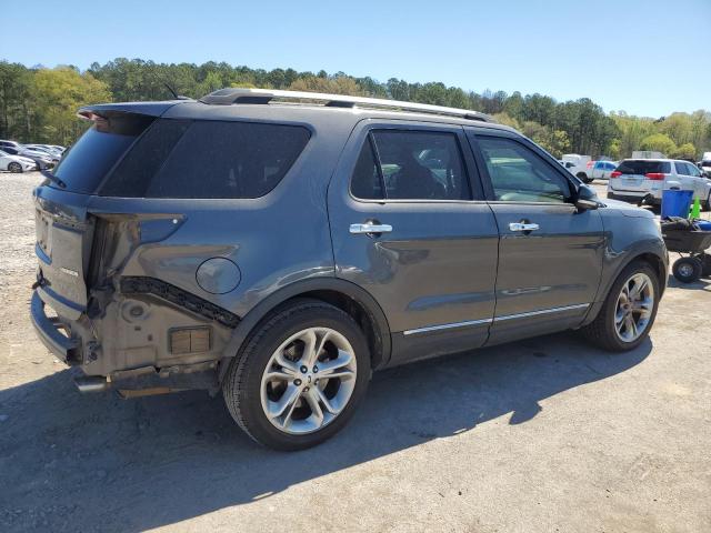 1FM5K7F84FGB02967 - 2015 FORD EXPLORER LIMITED GRAY photo 3