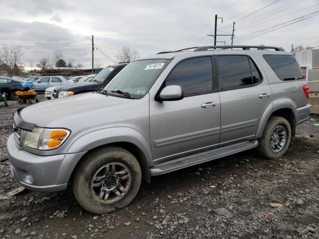 5TDBT48A53S171252 - 2003 TOYOTA SEQUOIA LIMITED SILVER photo 1