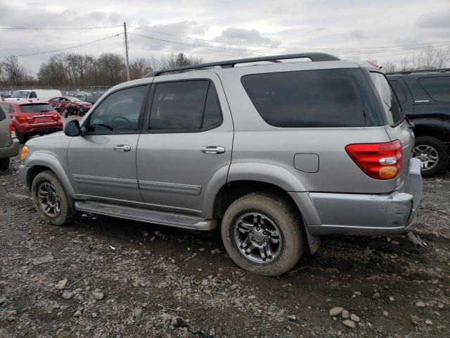 5TDBT48A53S171252 - 2003 TOYOTA SEQUOIA LIMITED SILVER photo 2