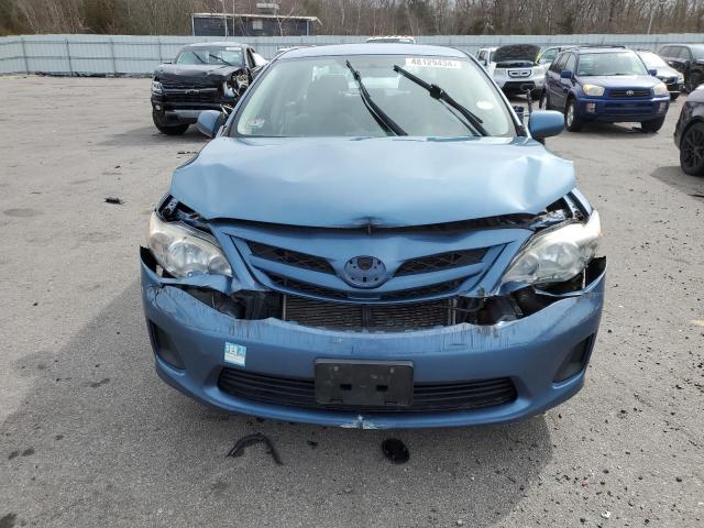 5YFBU4EE1CP010068 - 2012 TOYOTA COROLLA BASE BLUE photo 5