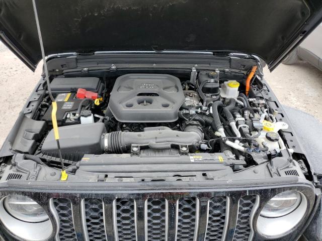 1C4JJXP65NW185543 - 2022 JEEP WRANGLER U SAHARA 4XE BLACK photo 11