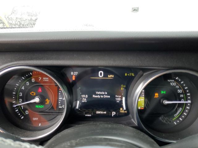 1C4JJXP65NW185543 - 2022 JEEP WRANGLER U SAHARA 4XE BLACK photo 9