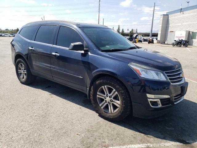 1GNKRGKDXFJ314482 - 2015 CHEVROLET TRAVERSE LT BLUE photo 4