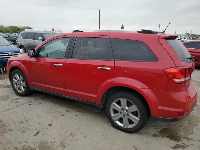 3C4PDCDG7DT716155 - 2013 DODGE JOURNEY CREW RED photo 2