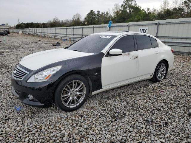 JN1CV6AP5BM303898 - 2011 INFINITI G37 BASE WHITE photo 1