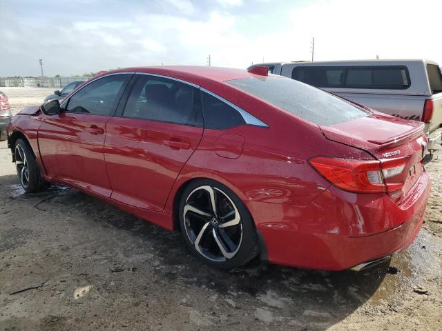 1HGCV1F3XLA120863 - 2020 HONDA ACCORD SPORT RED photo 2