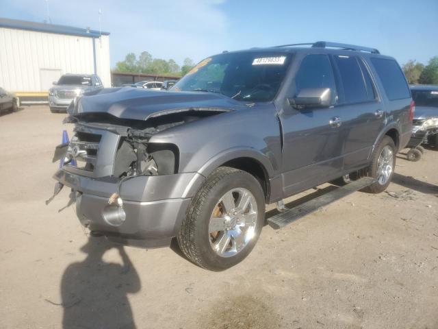 1FMJU2A56AEB60172 - 2010 FORD EXPEDITION LIMITED GRAY photo 1