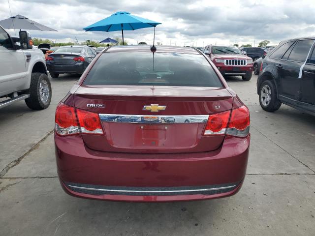 1G1PE5SB0F7268020 - 2015 CHEVROLET CRUZE LT BURGUNDY photo 6