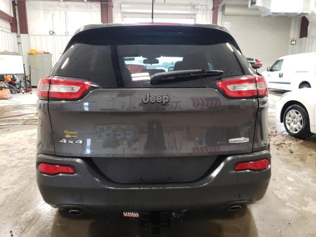 1C4PJMCS0EW298411 - 2014 JEEP CHEROKEE LATITUDE GRAY photo 6