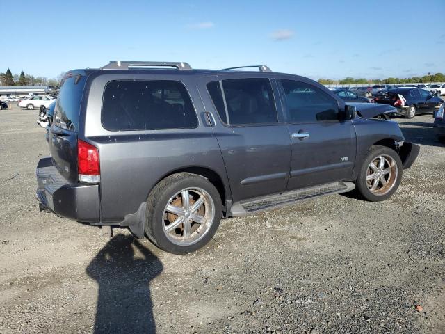 5N1AA08A26N741563 - 2006 NISSAN ARMADA SE GRAY photo 3