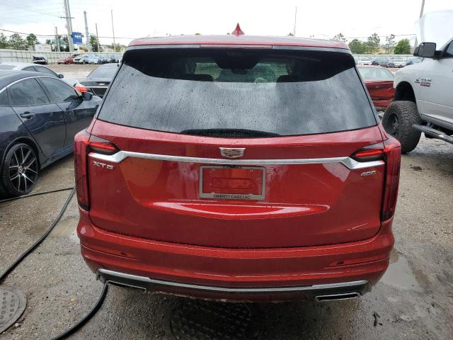 1GYKPCRS0NZ133672 - 2022 CADILLAC XT6 PREMIUM LUXURY RED photo 6