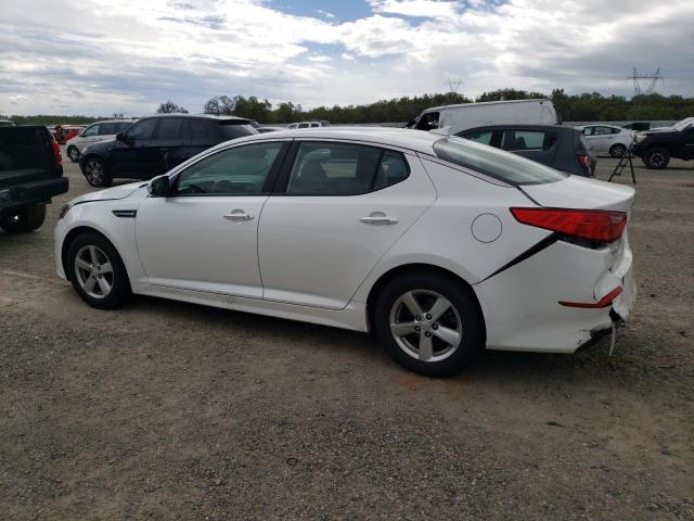 5XXGM4A73FG506645 - 2015 KIA OPTIMA LX WHITE photo 2