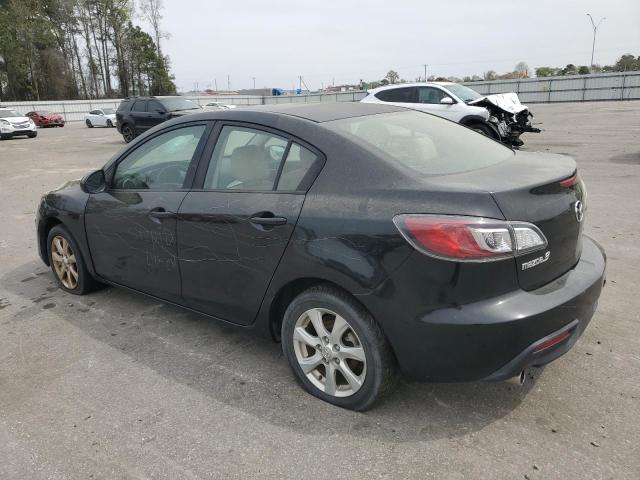 JM1BL1SF6A1329370 - 2010 MAZDA 3 I BLACK photo 2