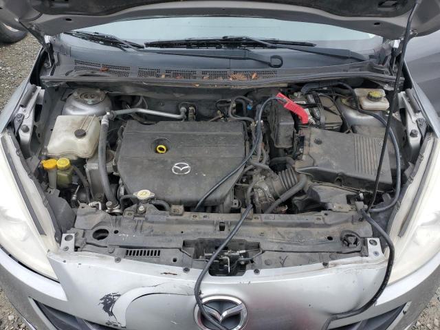 JM1CW2CL1F0188601 - 2015 MAZDA 5 TOURING GRAY photo 12