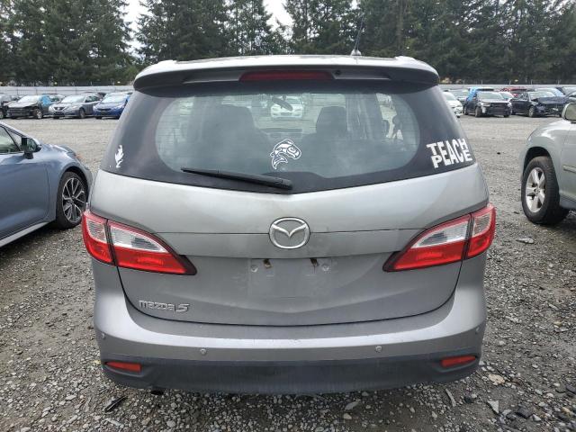 JM1CW2CL1F0188601 - 2015 MAZDA 5 TOURING GRAY photo 6