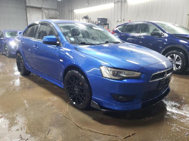 JA32U8FWXAU009840 - 2010 MITSUBISHI LANCER GTS BLUE photo 4