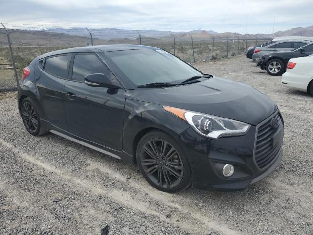 KMHTC6AE5GU294186 - 2016 HYUNDAI VELOSTER TURBO BLACK photo 4