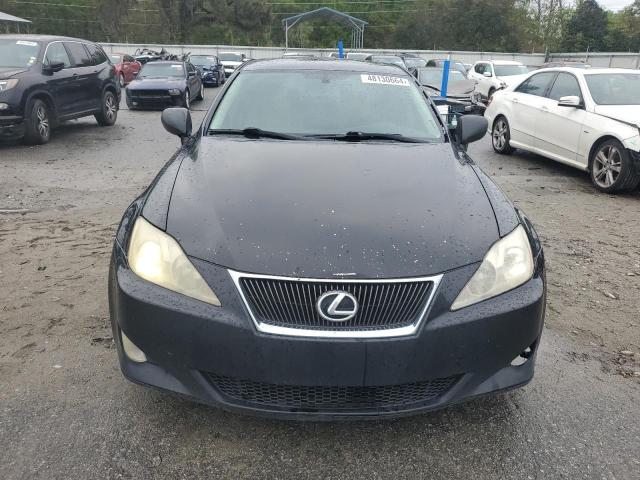 JTHBK262885085285 - 2008 LEXUS IS 250 BLACK photo 5