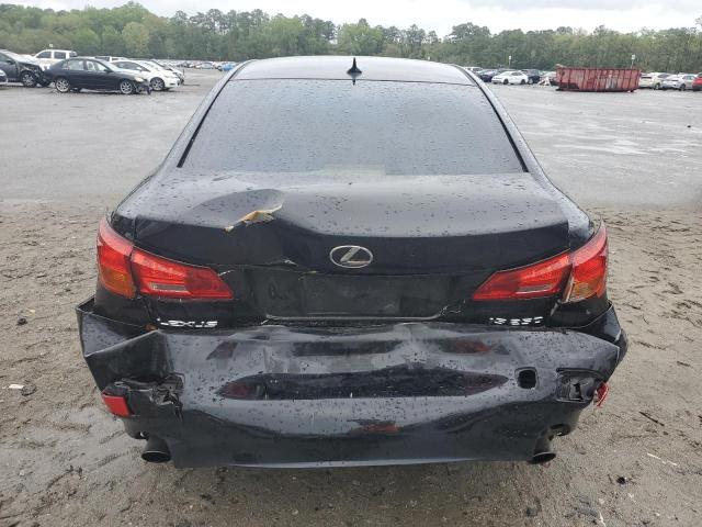 JTHBK262885085285 - 2008 LEXUS IS 250 BLACK photo 6