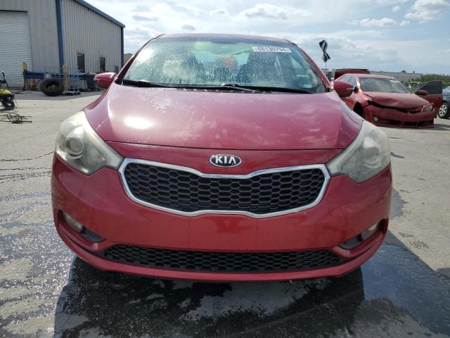 KNAFZ4A87E5169130 - 2014 KIA FORTE EX RED photo 5