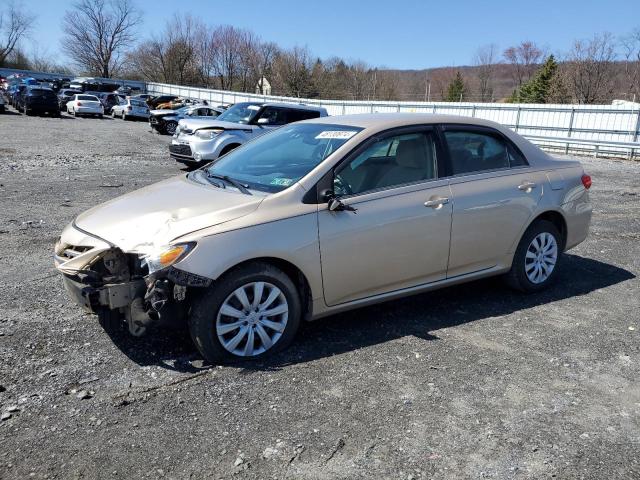 2T1BU4EE6DC968074 - 2013 TOYOTA COROLLA BASE GOLD photo 1