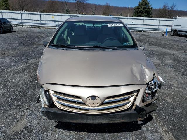 2T1BU4EE6DC968074 - 2013 TOYOTA COROLLA BASE GOLD photo 5