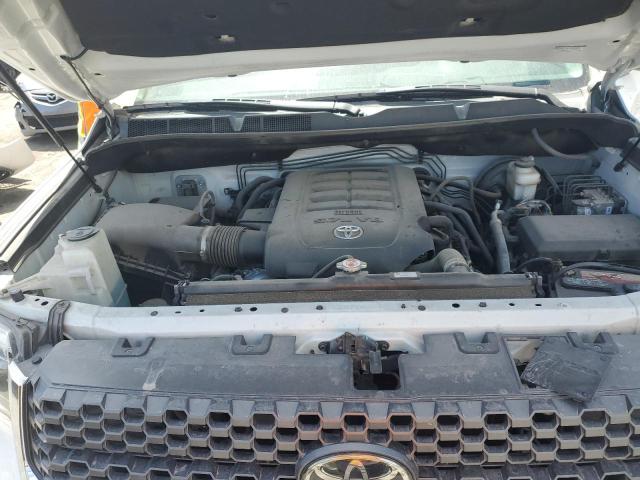 5TFUY5F1XJX713990 - 2018 TOYOTA TUNDRA DOUBLE CAB SR/SR5 WHITE photo 11
