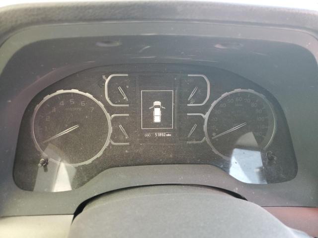 5TFUY5F1XJX713990 - 2018 TOYOTA TUNDRA DOUBLE CAB SR/SR5 WHITE photo 9