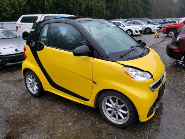 WMEEJ9AA4FK829831 - 2015 SMART FORTWO YELLOW photo 4