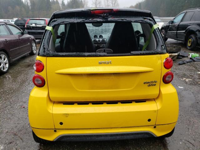 WMEEJ9AA4FK829831 - 2015 SMART FORTWO YELLOW photo 6