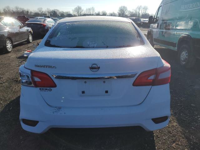 3N1AB7AP5KY440858 - 2019 NISSAN SENTRA S WHITE photo 6