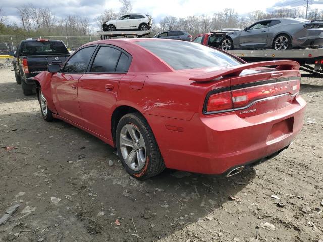 2C3CDXBG8CH213528 - 2012 DODGE CHARGER SE RED photo 2