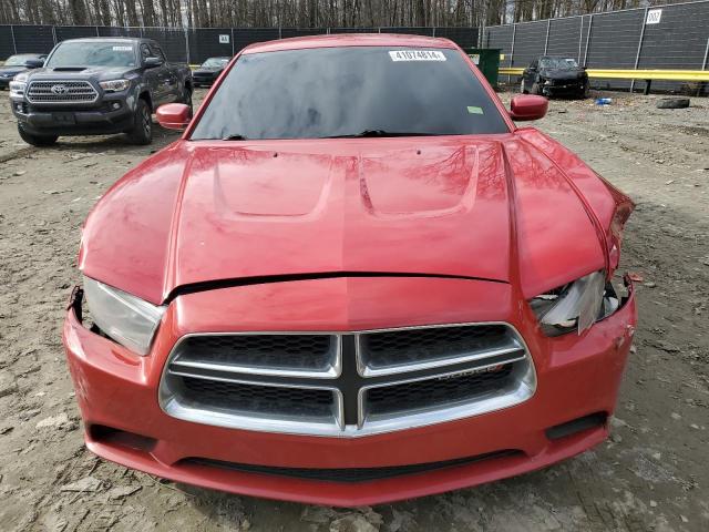 2C3CDXBG8CH213528 - 2012 DODGE CHARGER SE RED photo 5