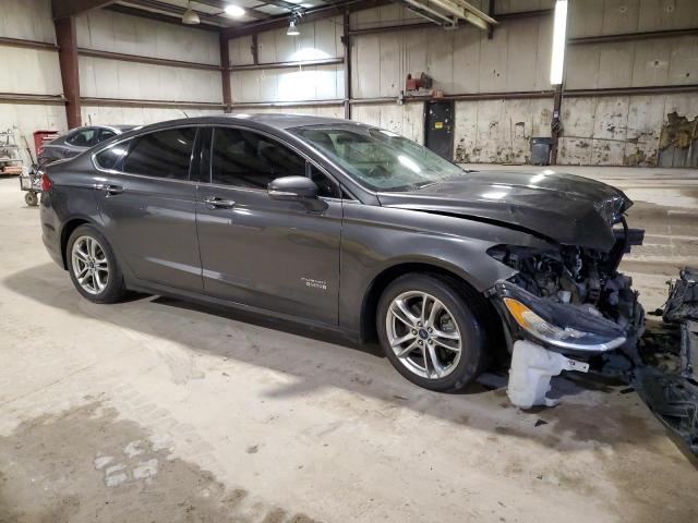 3FA6P0SU3FR116782 - 2015 FORD FUSION TITANIUM PHEV GRAY photo 4