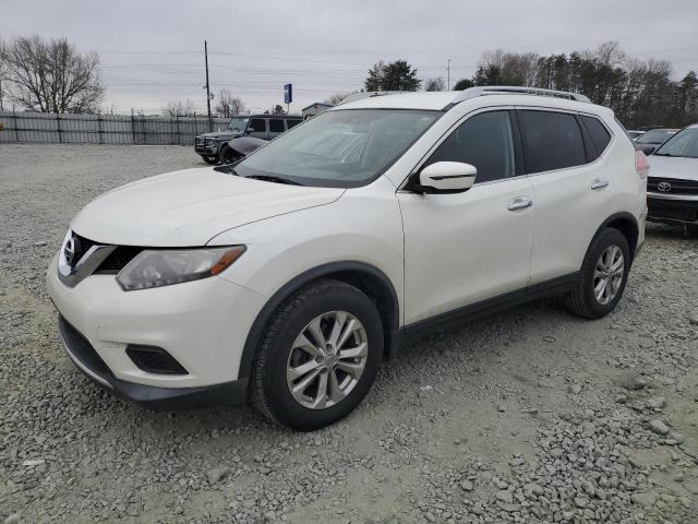 KNMAT2MT2GP609958 - 2016 NISSAN ROGUE S WHITE photo 1