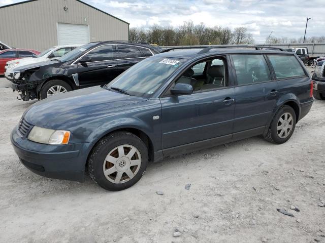 WVWHC63B41E007175 - 2001 VOLKSWAGEN PASSAT GLS GRAY photo 1