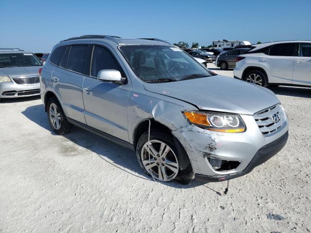 5NMSK4AG8AH341119 - 2010 HYUNDAI SANTA FE LIMITED SILVER photo 4