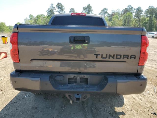 5TFGY5F12KX246076 - 2019 TOYOTA TUNDRA CREWMAX 1794 CHARCOAL photo 6