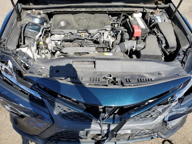 4T1B11HK7KU853035 - 2019 TOYOTA CAMRY L BLUE photo 11