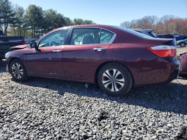 1HGCR2F35FA178443 - 2015 HONDA ACCORD LX BURGUNDY photo 2