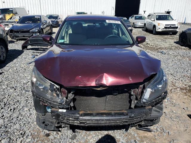 1HGCR2F35FA178443 - 2015 HONDA ACCORD LX BURGUNDY photo 5