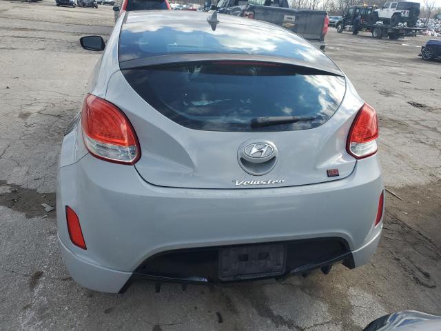 KMHTC6AD5DU155999 - 2013 HYUNDAI VELOSTER SILVER photo 6