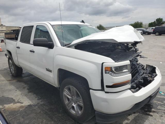 3GCPCPEC6JG385823 - 2018 CHEVROLET SILVERADO2 C1500 CUSTOM WHITE photo 4