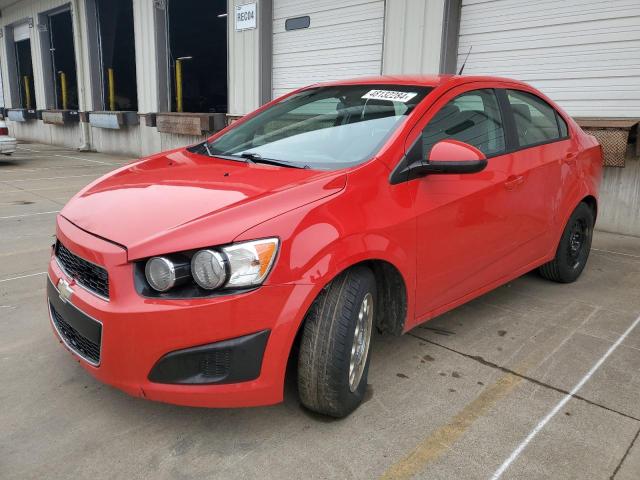 1G1JA5SH5E4156335 - 2014 CHEVROLET SONIC LS RED photo 1