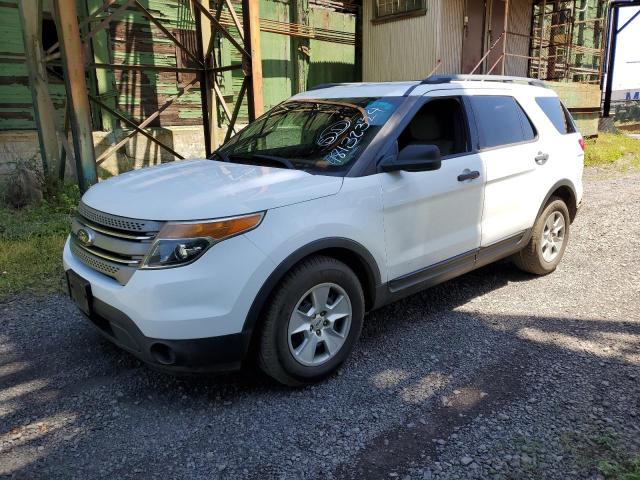 1FM5K7B9XEGB37509 - 2014 FORD EXPLORER WHITE photo 1