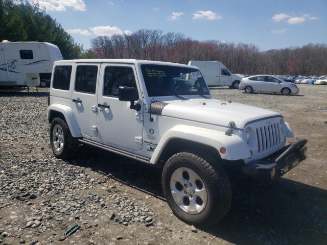 1C4BJWEG0DL673325 - 2013 JEEP WRANGLER U SAHARA WHITE photo 4